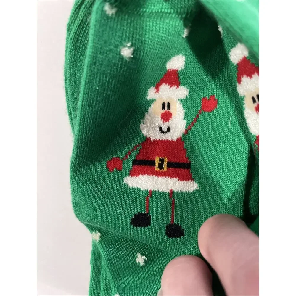 Christmas Santa Socks with Googly Eyes New Target Brand New Santa